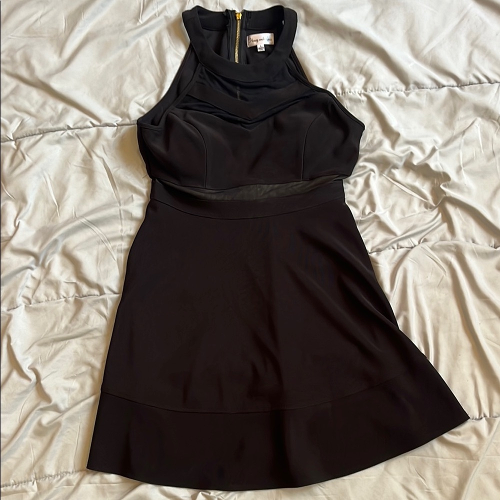 Elegant Black Sleeveless Dress